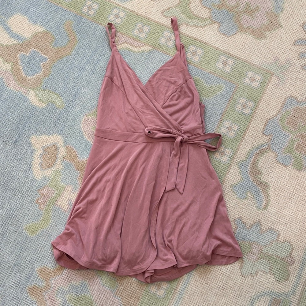 Buttery Soft Mauve Pink Romper